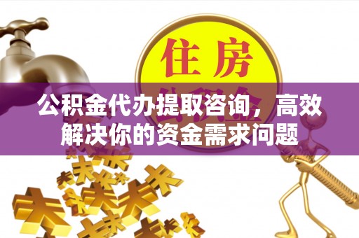 湟源公积金代办提取咨询，高效解决你的资金需求问题