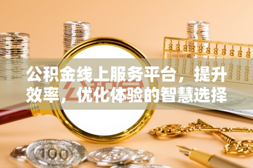 湟源公积金线上服务平台，提升效率，优化体验的智慧选择