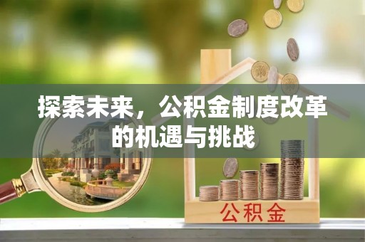 湟源探索未来，公积金制度改革的机遇与挑战