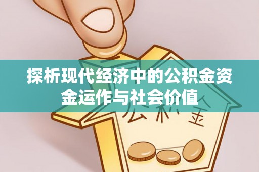 湟源探析现代经济中的公积金资金运作与社会价值