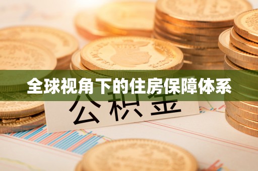 湟源全球视角下的住房保障体系