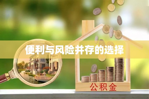 湟源便利与风险并存的选择