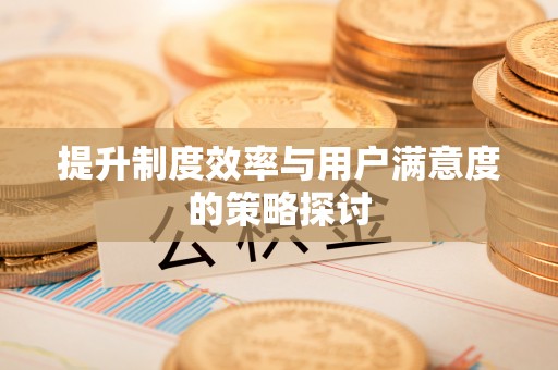 湟源提升制度效率与用户满意度的策略探讨